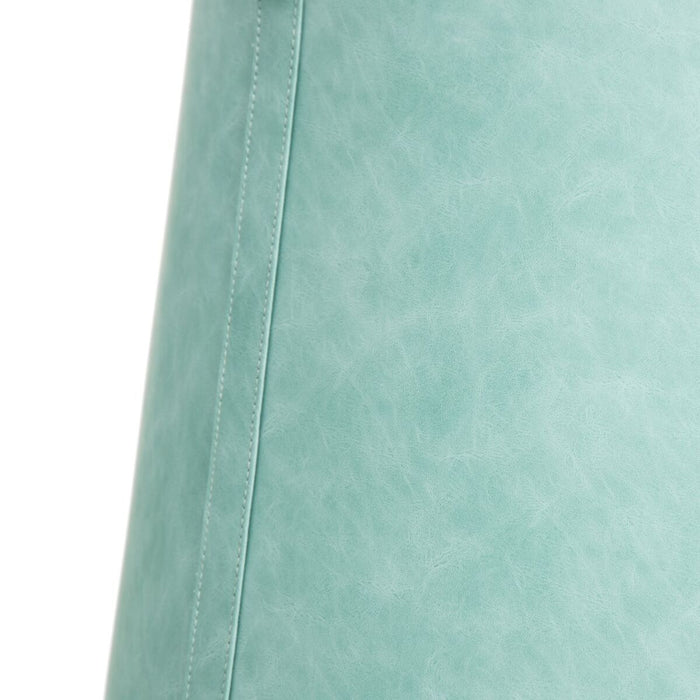 Puff Albastru Piele Sintetică 41 x 41 x 42 cm DMF