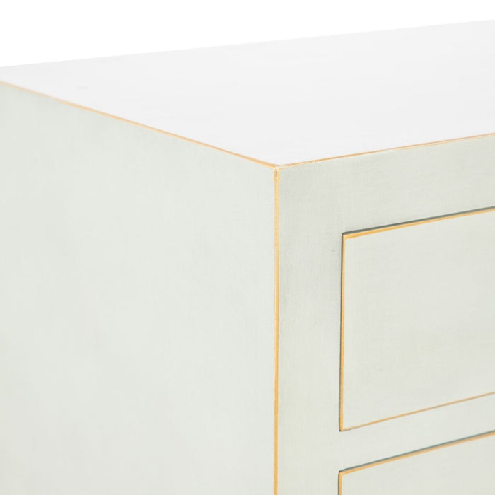 Noptieră 44 x 34 x 77 cm Lemn Verde deschis DMF