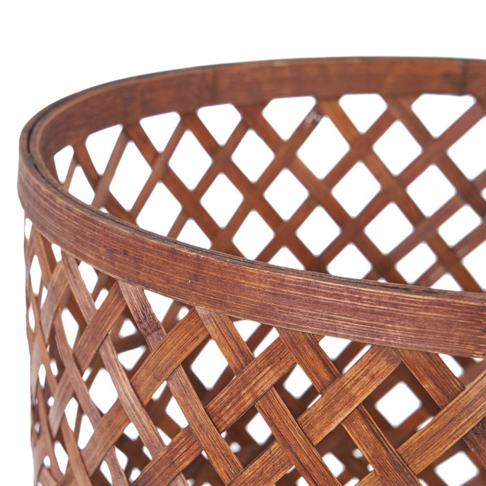 Set de jardiniere 37 x 37 x 69 cm Maro Bambus (3 Unități)