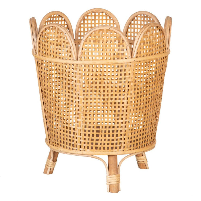 Set de jardiniere 34 x 34 x 43,5 cm Natural Ratan (2 Unități)