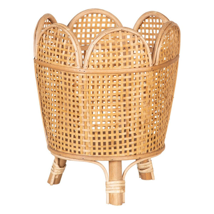 Set de jardiniere 34 x 34 x 43,5 cm Natural Ratan (2 Unități)