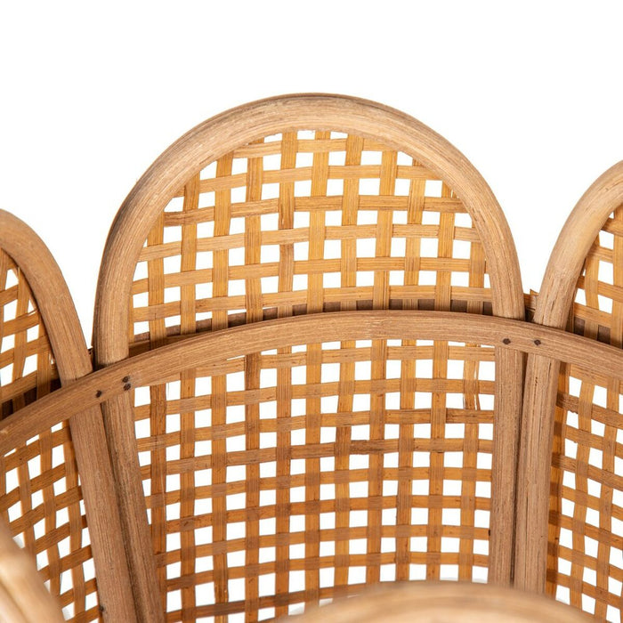 Set de jardiniere 34 x 34 x 43,5 cm Natural Ratan (2 Unități)