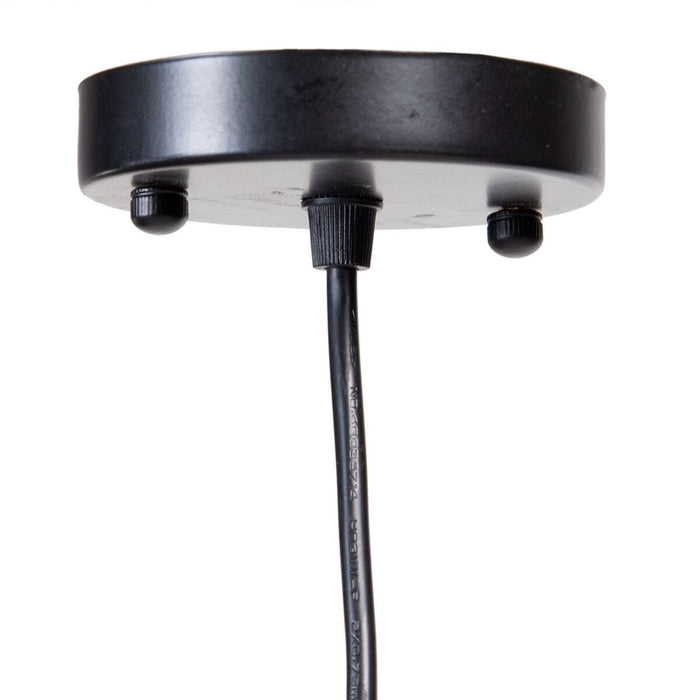 Lustră 57 x 57 x 20,5 cm Natural Bambus (2 Unități)