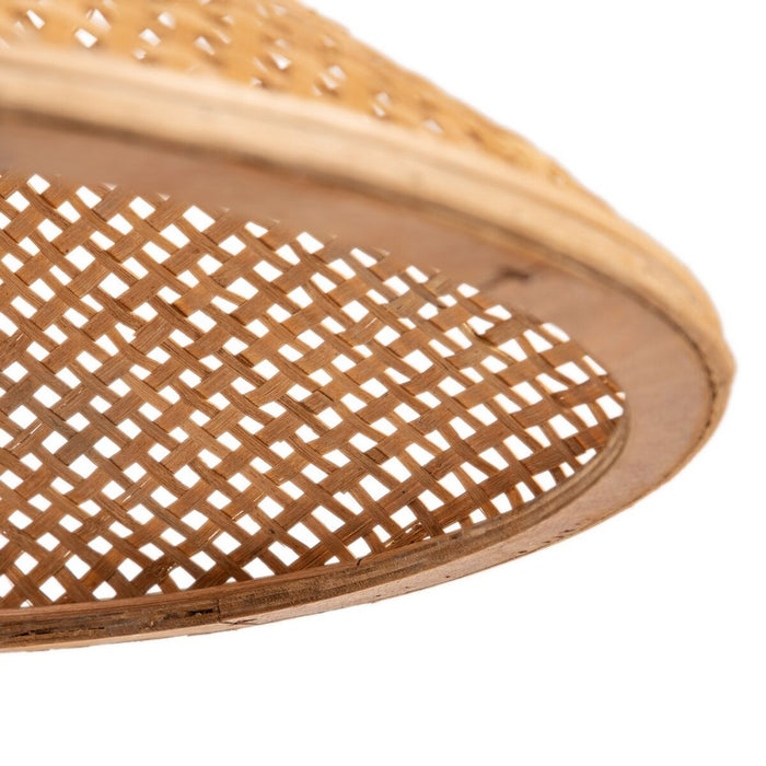 Lustră 55 x 55 x 20 cm Natural Bambus