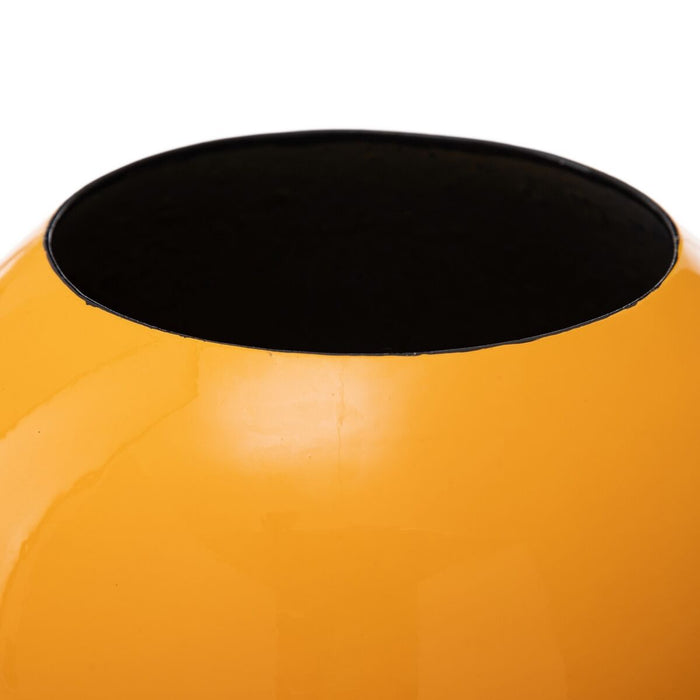 Vază 24,5 x 24,5 x 20 cm Ceramică Galben