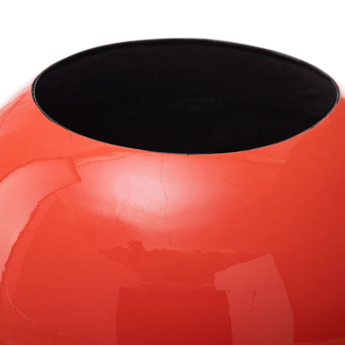 Vază 27 x 27 x 23 cm Ceramică Portocaliu