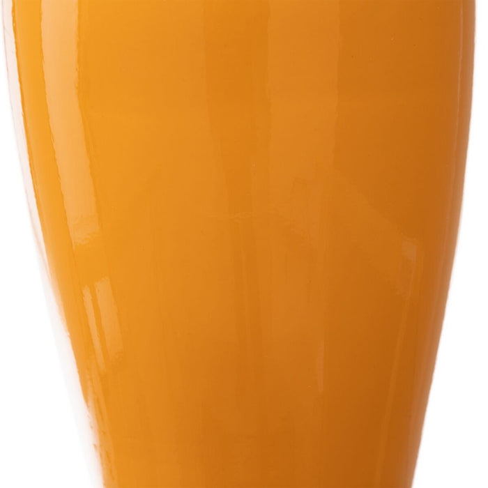 Vază Ceramică 18 x 18 x 32 cm Galben