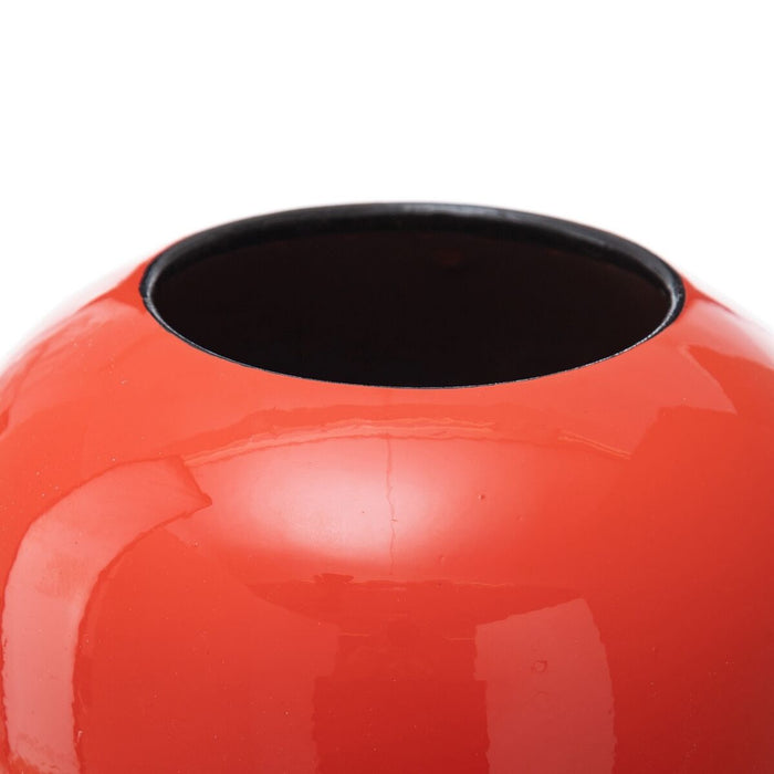 Vază Ceramică Portocaliu 18 x 18 x 32 cm