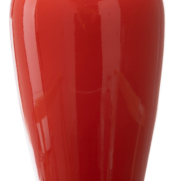 Vază Ceramică Portocaliu 18 x 18 x 32 cm