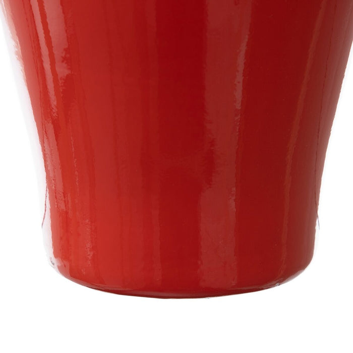 Vază 21,5 x 21,5 x 52,5 cm Ceramică Portocaliu