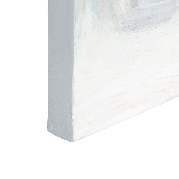 Tablou 80 x 2,8 x 80 cm Pânză Květiny