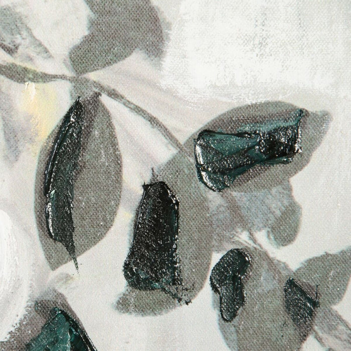 Tablou 80 x 2,8 x 80 cm Pânză Květiny