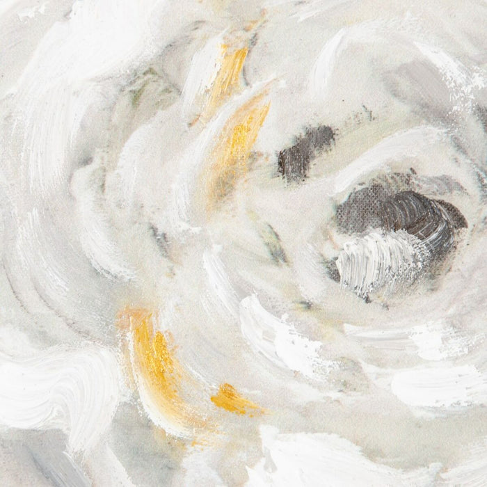 Tablou 80 x 2,8 x 80 cm Pânză Květiny