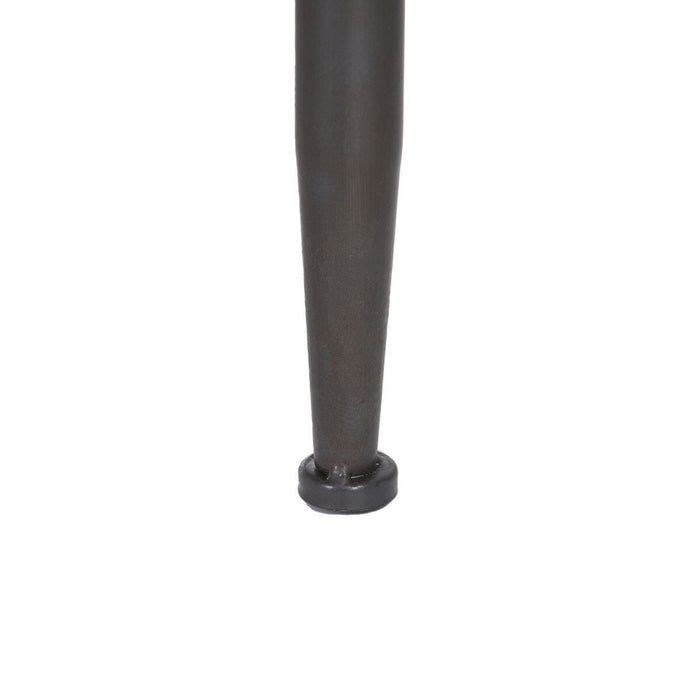 Mobilier pentru Hol MALENA 126 x 45 x 71 cm Geam Natural Negru Metal