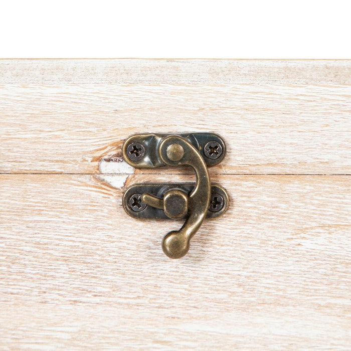 Cutie Decorativă Ratan 20 x 20 x 12 cm DMF Palmier (2 Unități)