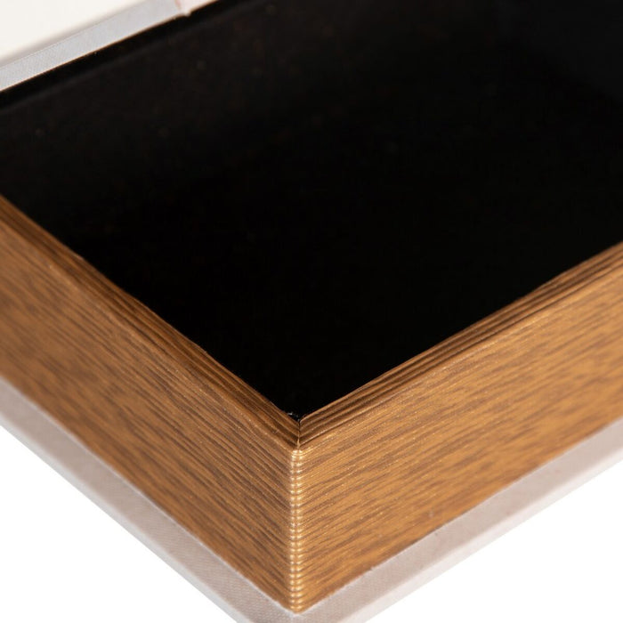 Cutie Decorativă Květiny pânză 24 x 18 x 6 cm DMF (2 Piese)