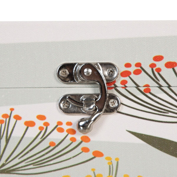 Set de Cufere 30 x 18 x 15 cm Květiny pânză DMF (2 Piese)