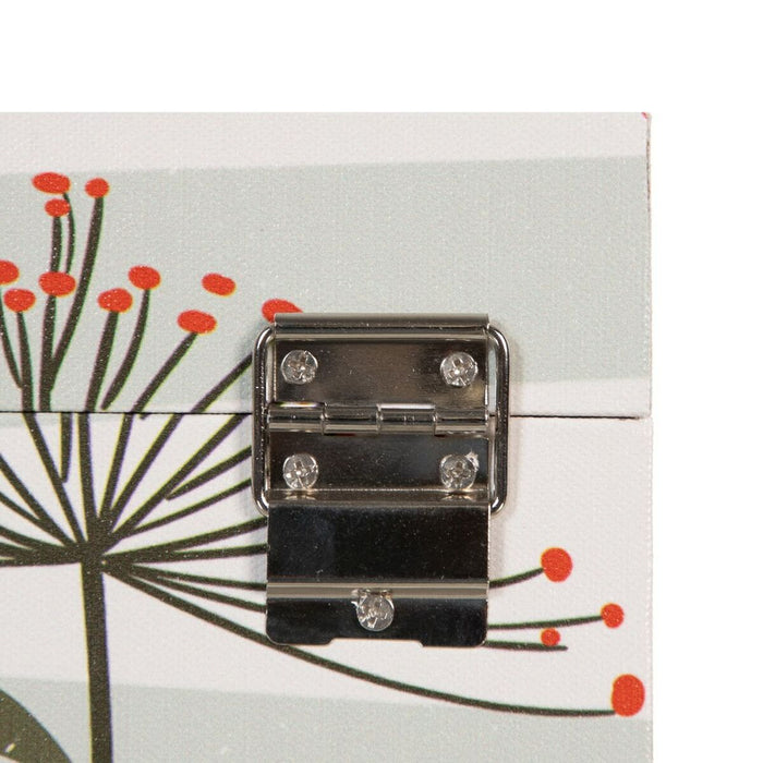 Set de Cufere 30 x 18 x 15 cm Květiny pânză DMF (2 Piese)