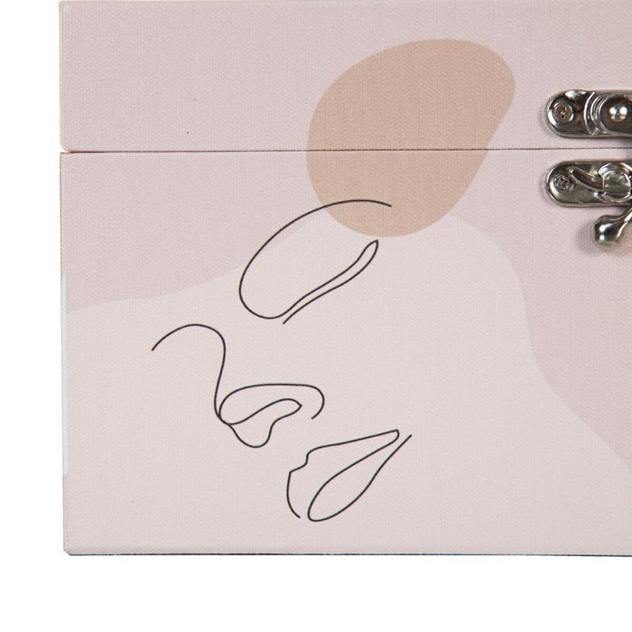 Set de Cufere 30 x 18 x 15 cm pânză DMF (2 Piese)