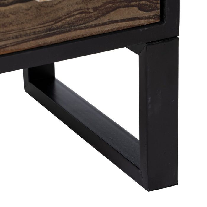 Dulap cu Sertare BROWNIE Maro închis Lemn de brad 80 x 35 x 80 cm Lemn MDF