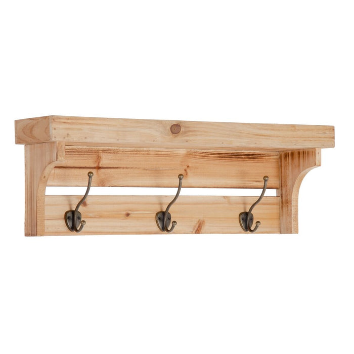 Cuier de perete 62 x 15 x 21 cm Lemn de brad