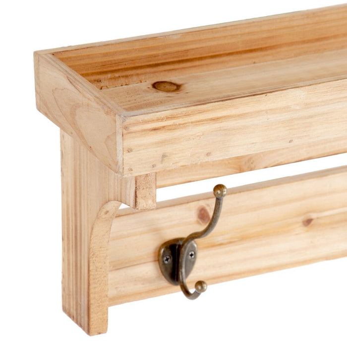 Cuier de perete 62 x 15 x 21 cm Lemn de brad