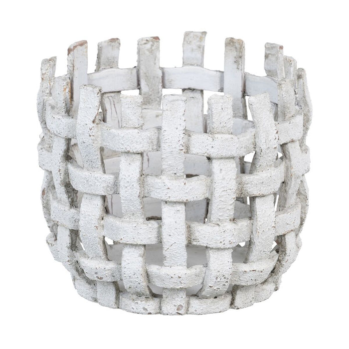 Ghiveci 17 x 17 x 14,5 cm Ceramică Gri Maroniu