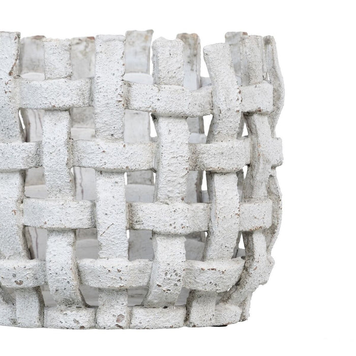 Ghiveci 17 x 17 x 14,5 cm Ceramică Gri Maroniu