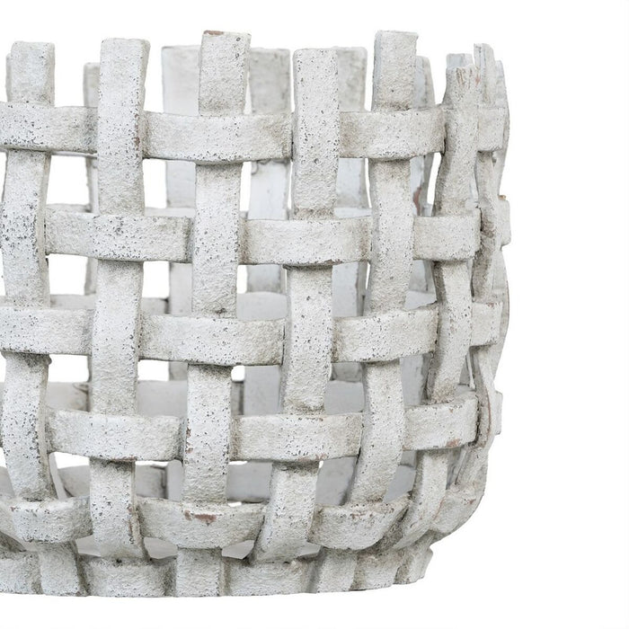 Ghiveci Ceramică Gri Maroniu 25 x 25 x 21 cm