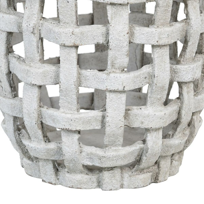 Vază 19 x 19 x 26,5 cm Ceramică Gri Maroniu