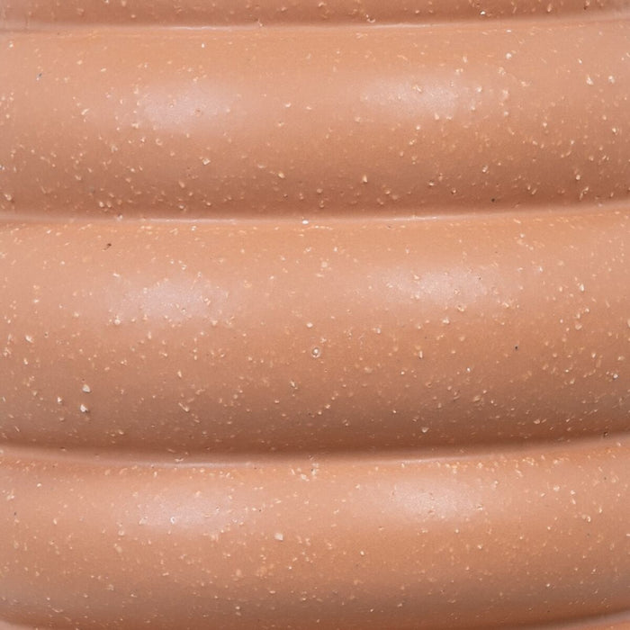 Vază 18,5 x 18,5 x 20 cm Ceramică Portocaliu