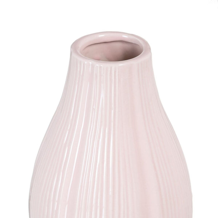 Vază Roz Ceramică 12,5 x 12,5 x 20,5 cm