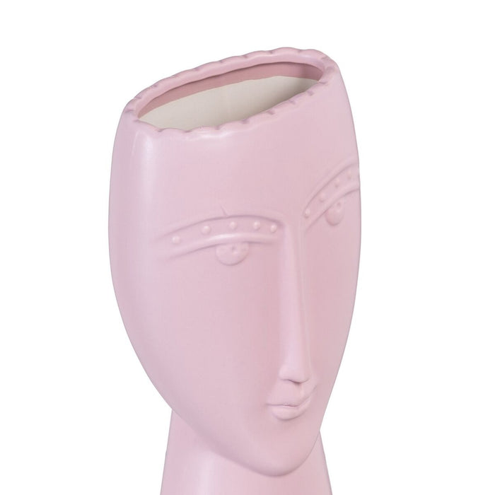 Ghiveci 15 x 8,5 x 19 cm Față Ceramică Mov