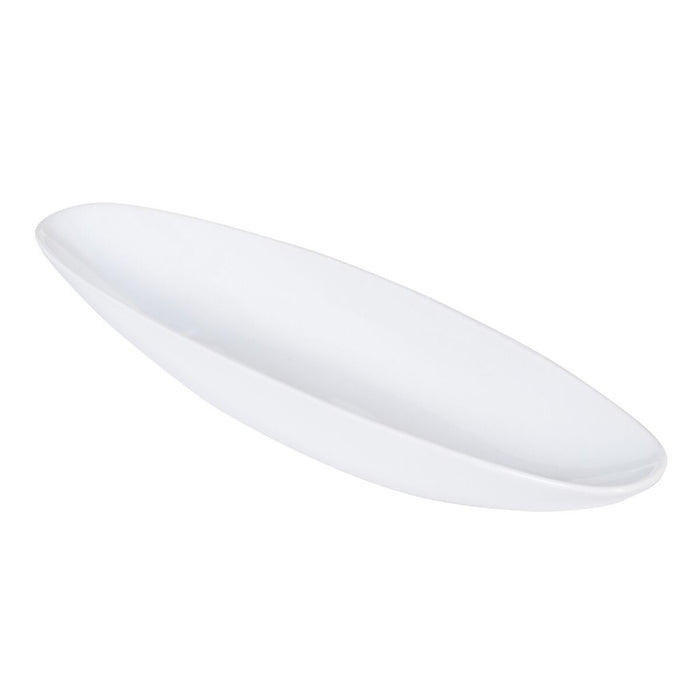 Decorațiune pentru Centrul Mesei 39,5 x 10,5 x 5 cm Ceramică Alb