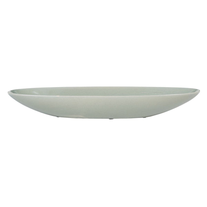 Decorațiune pentru Centrul Mesei 39,5 x 10,5 x 5 cm Ceramică Albastru deschis