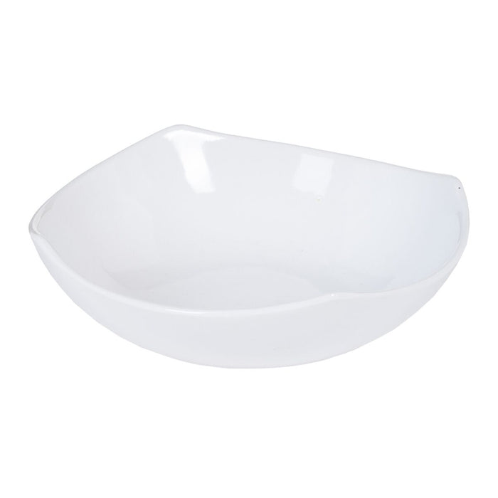Decorațiune pentru Centrul Mesei Alb Ceramică 22,5 x 22,5 x 7 cm