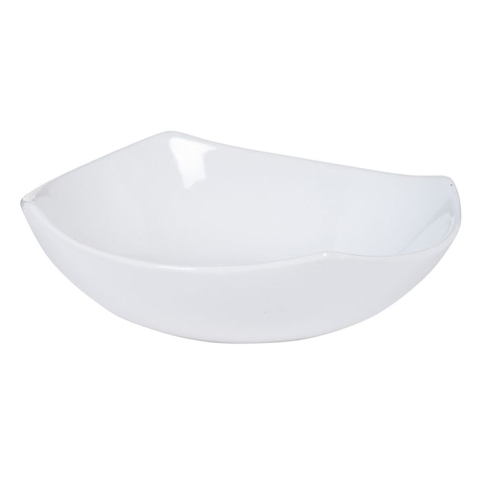 Decorațiune pentru Centrul Mesei Alb Ceramică 22,5 x 22,5 x 7 cm
