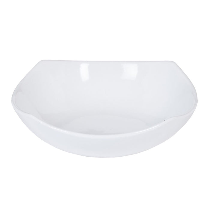 Decorațiune pentru Centrul Mesei Alb Ceramică 22,5 x 22,5 x 7 cm