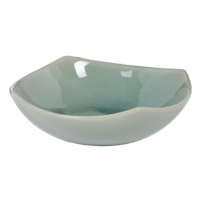 Decorațiune pentru Centrul Mesei Albastru Ceramică 22,5 x 22,5 x 7 cm