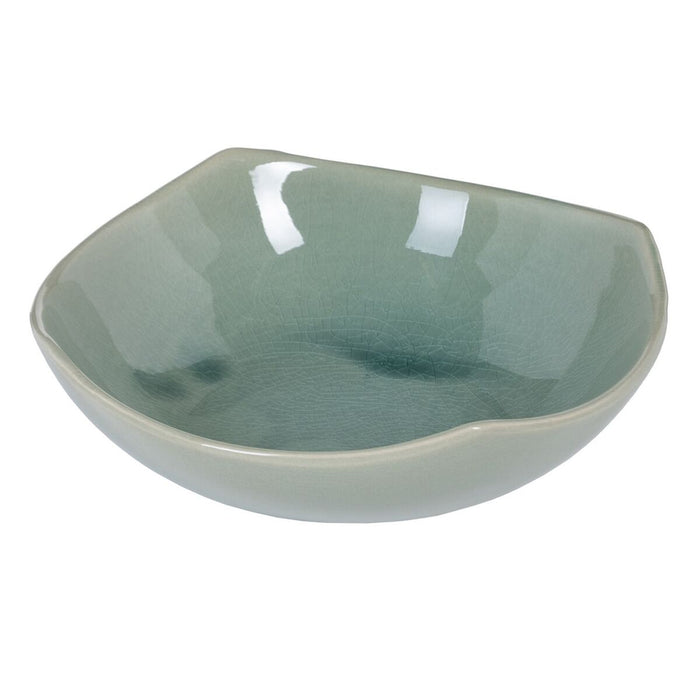 Decorațiune pentru Centrul Mesei Albastru Ceramică 22,5 x 22,5 x 7 cm