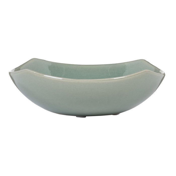 Decorațiune pentru Centrul Mesei Albastru Ceramică 22,5 x 22,5 x 7 cm