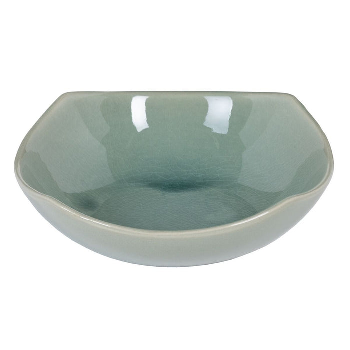 Decorațiune pentru Centrul Mesei Albastru Ceramică 22,5 x 22,5 x 7 cm