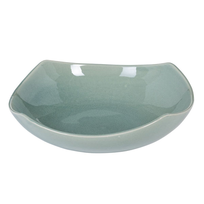Decorațiune pentru Centrul Mesei 29,5 x 29,5 x 8 cm Ceramică Albastru
