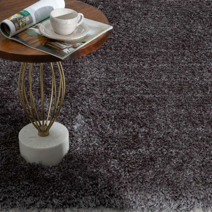 Covor 80 x 150 cm Gri Poliester