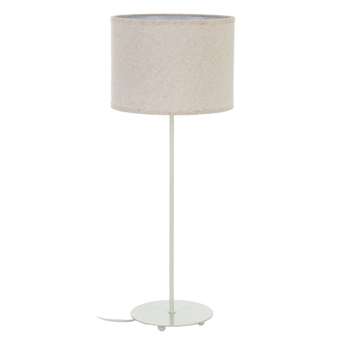 Lampă de masă Alb Lin Fier 60 W 220 V 240 V 220-240 V 25 x 25 x 63,5 cm