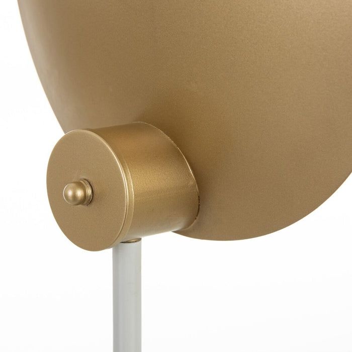 Lampă de masă Alb Auriu* Fier 60 W 220 V 240 V 220-240 V 30 x 17,5 x 46 cm