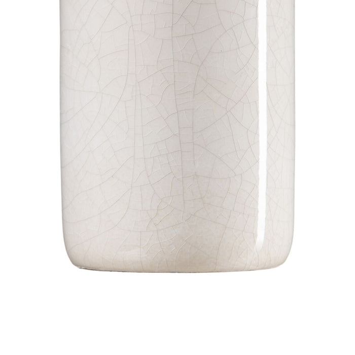 Vază 15,5 x 15,5 x 32 cm Ceramică Bej