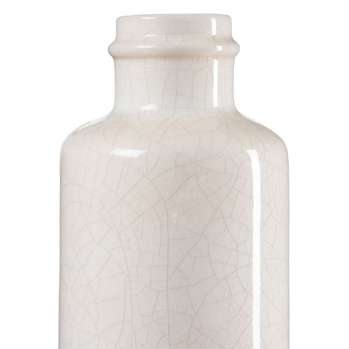 Vază 15,5 x 15,5 x 32 cm Ceramică Bej