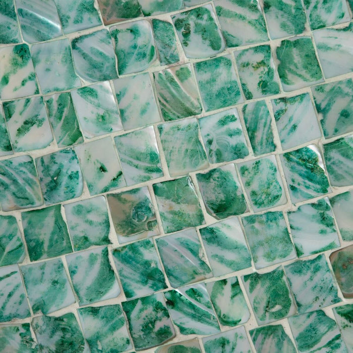 Decorațiune pentru Centrul Mesei 70 x 70 x 7 cm Sidef Acvamarin