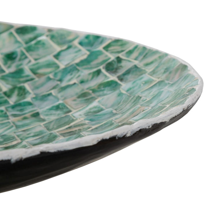 Decorațiune pentru Centrul Mesei 70 x 70 x 7 cm Sidef Acvamarin